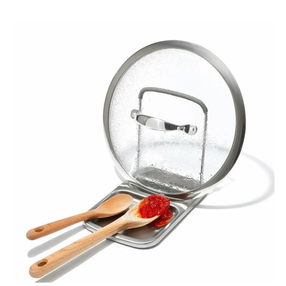 OXO Good Grips Stainless Steel Spoon Rest and Lid Holder - Picture 4 of 7